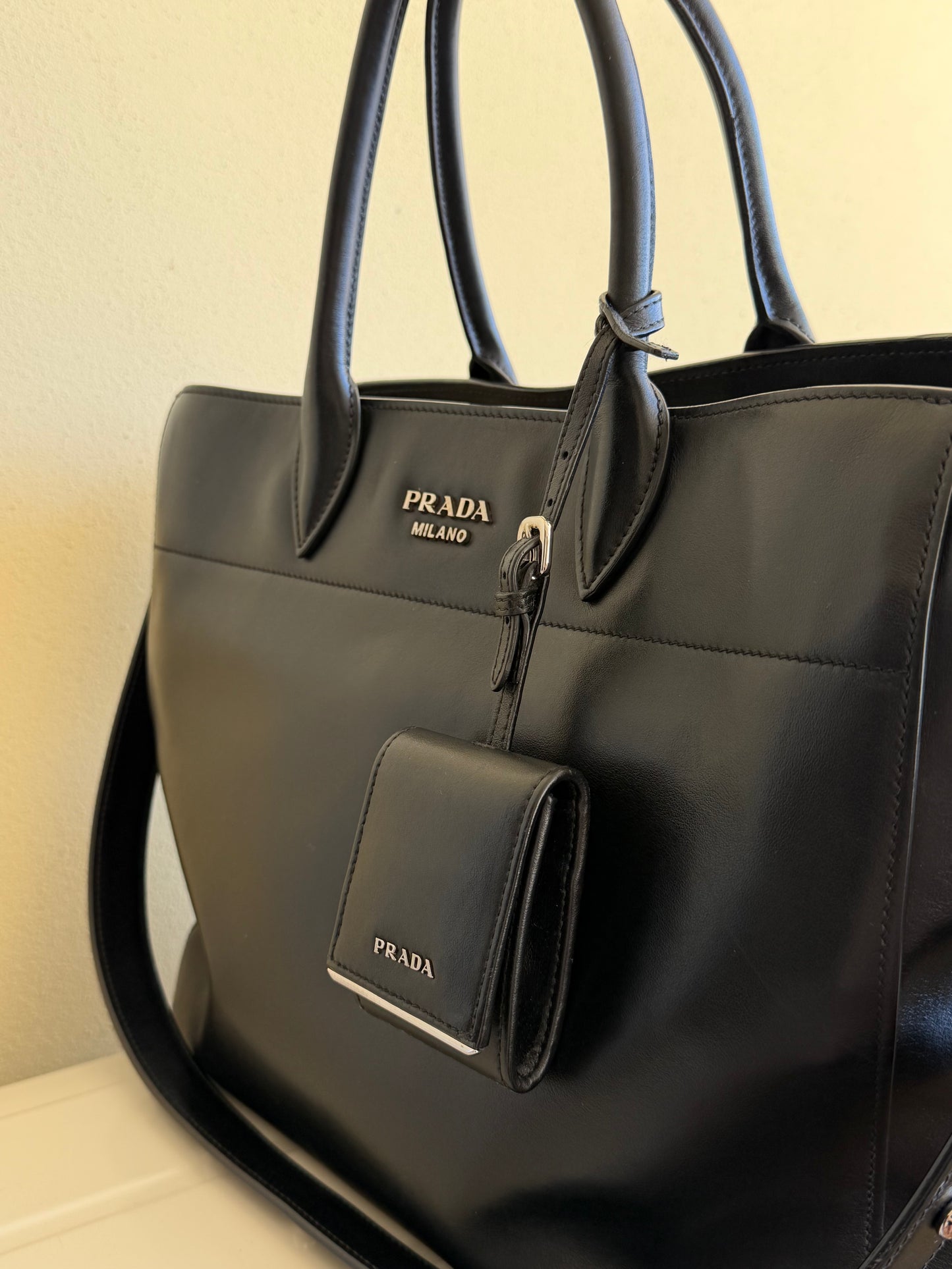Prada soft calf nera