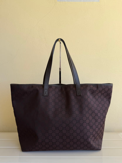Gucci tote brown