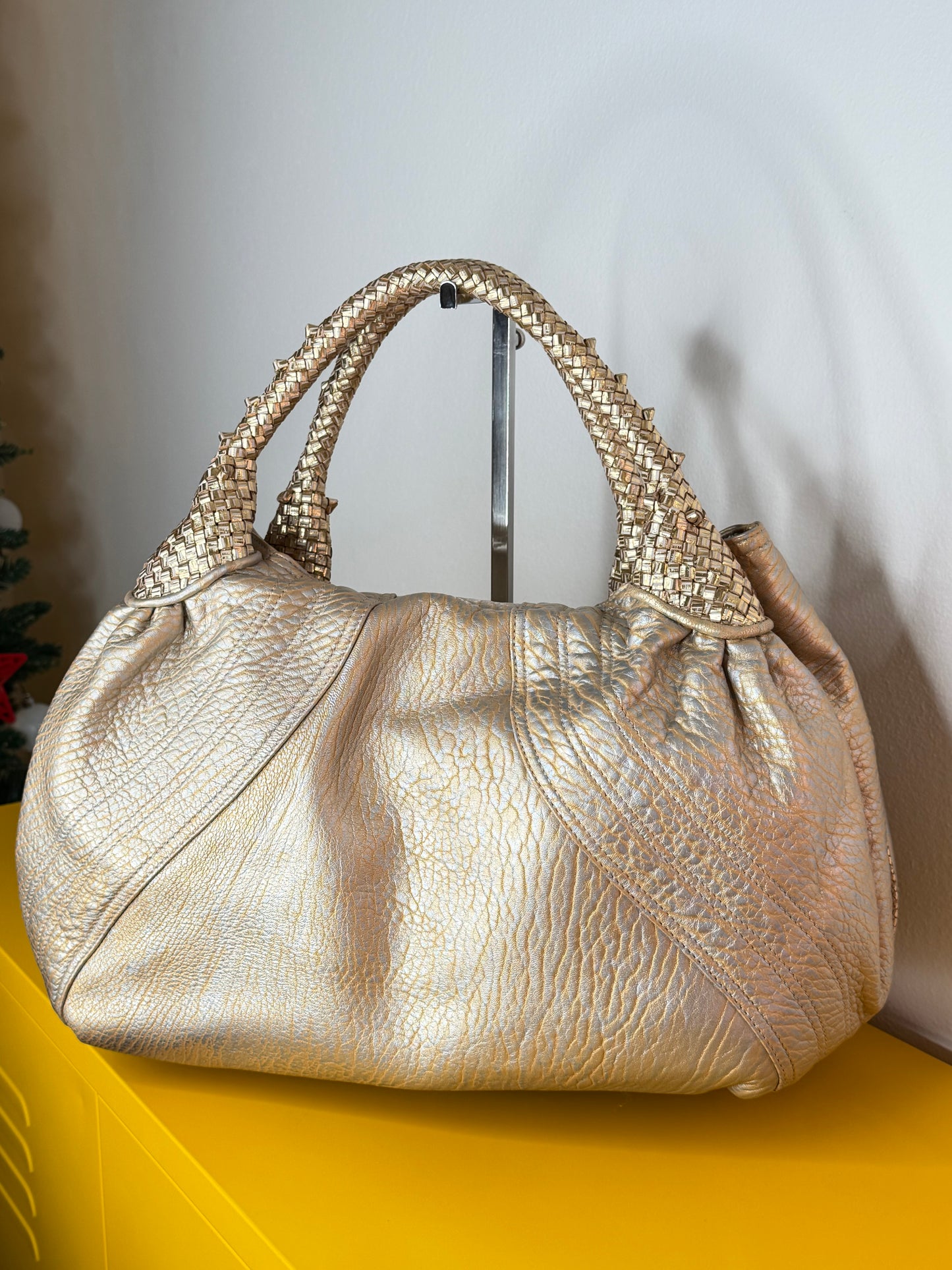 Fendi Spy Gold Silver