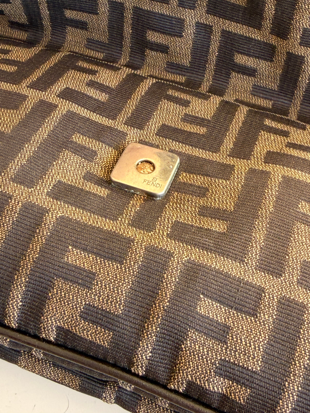 Fendi baguette double flap