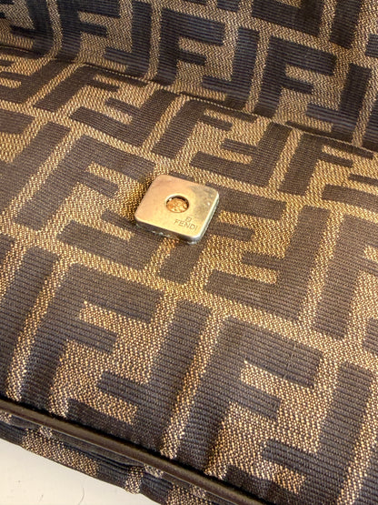 Fendi baguette double flap