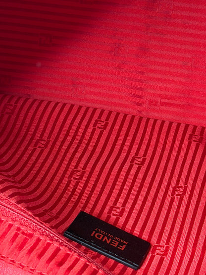 Fendi Mama Baguette rossa
