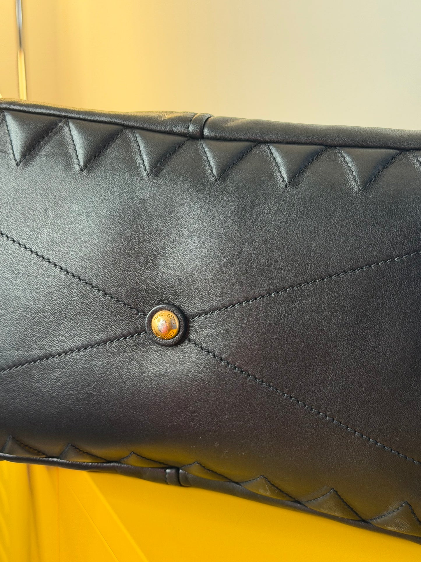 Miu Miu Biker nera