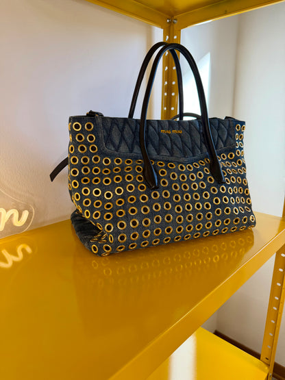 Miu Miu biker tote