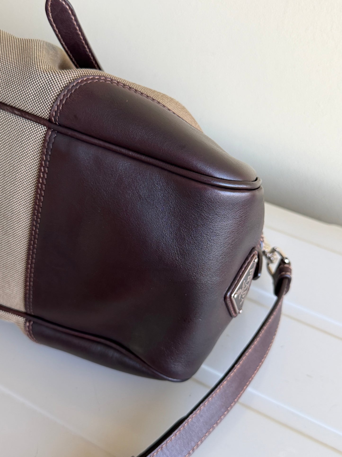 Prada Mini Tote Tessuto Corda