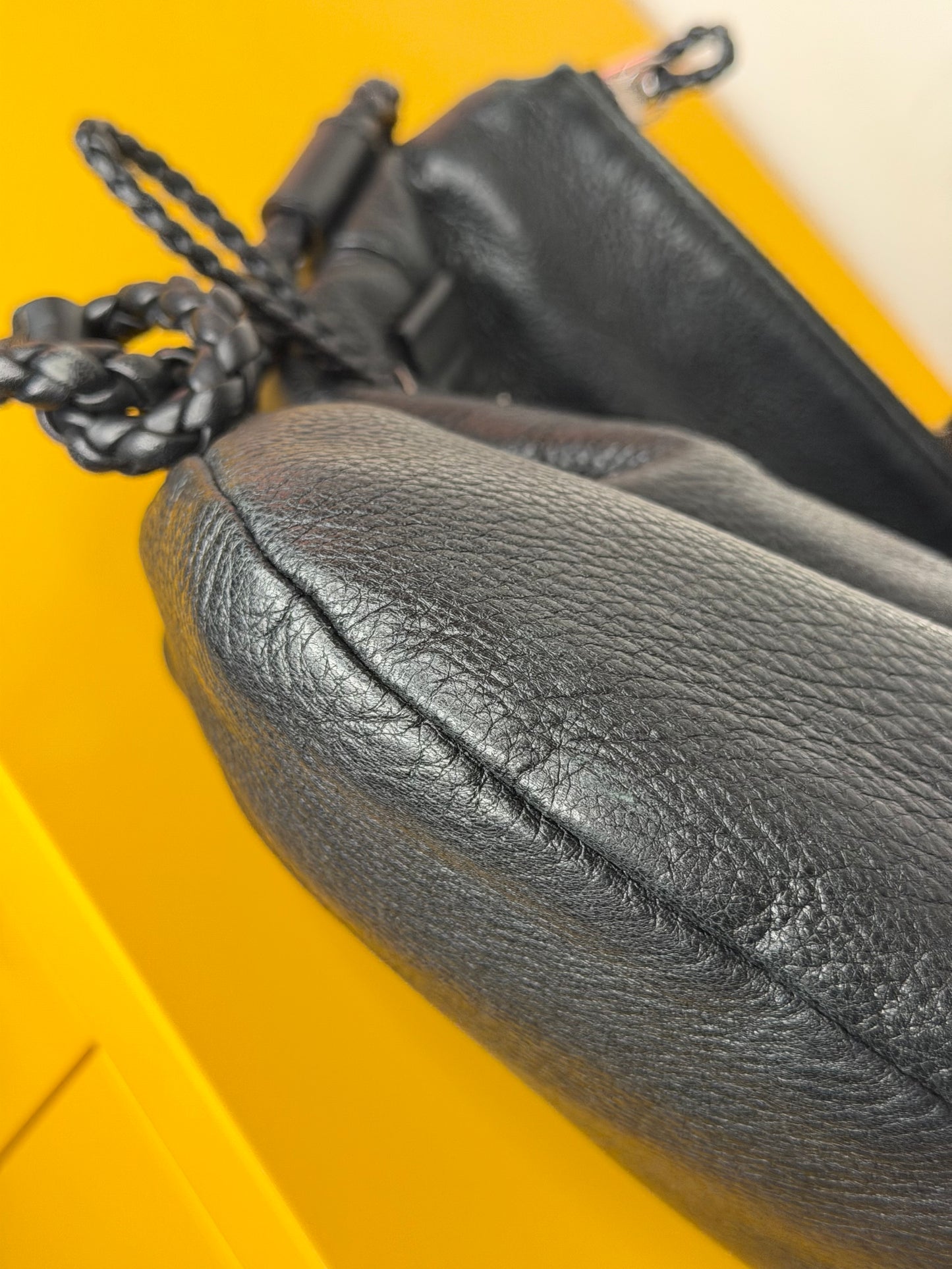 Gucci tracolla interlocking nera