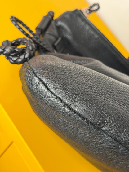 Gucci tracolla interlocking nera