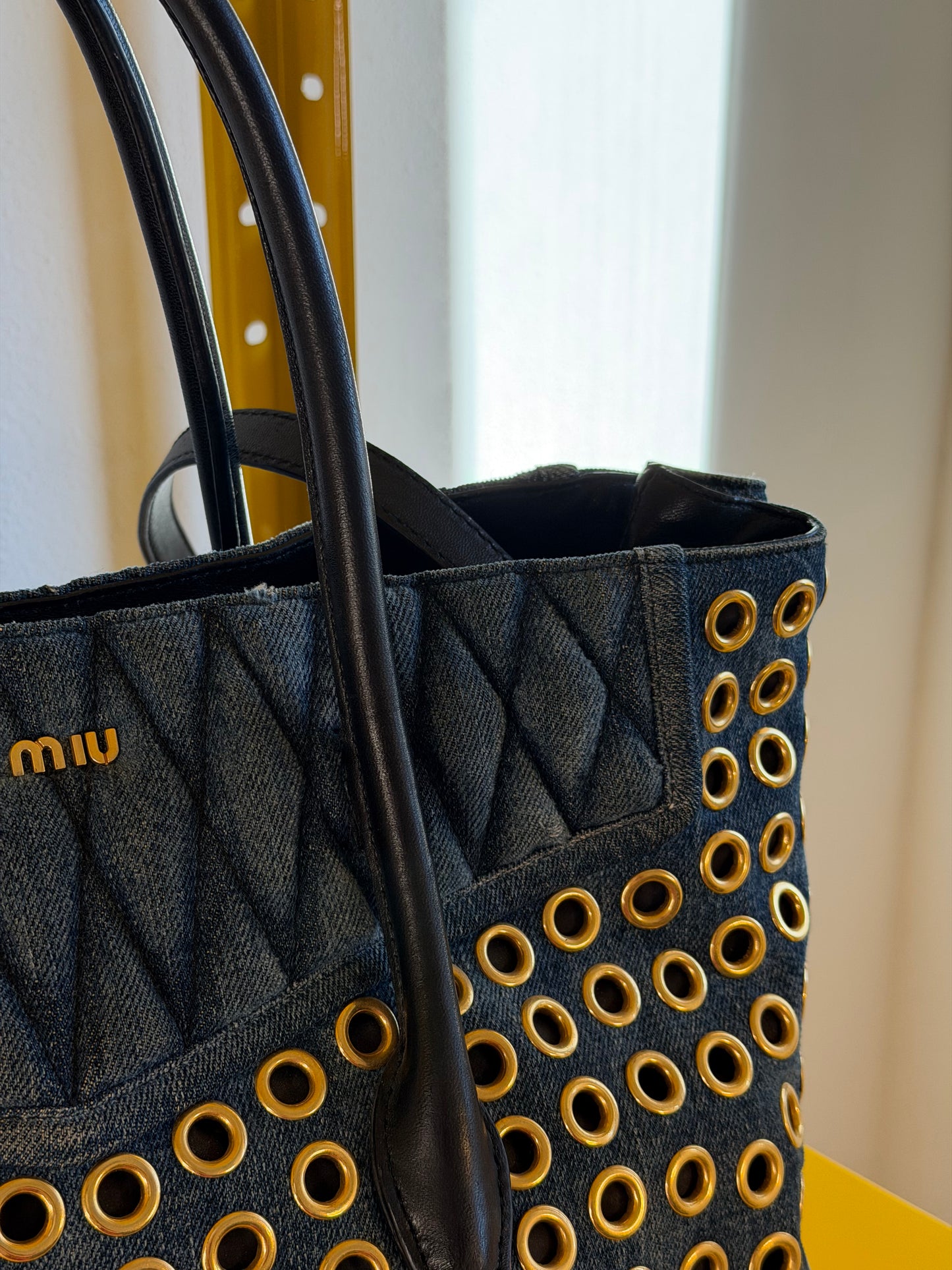 Miu Miu biker tote