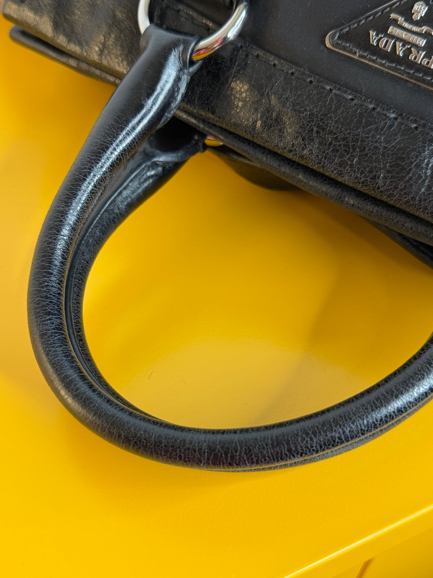 Prada mini tote