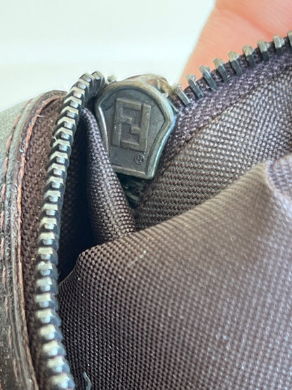 Fendi baguette Double Flap Zucca