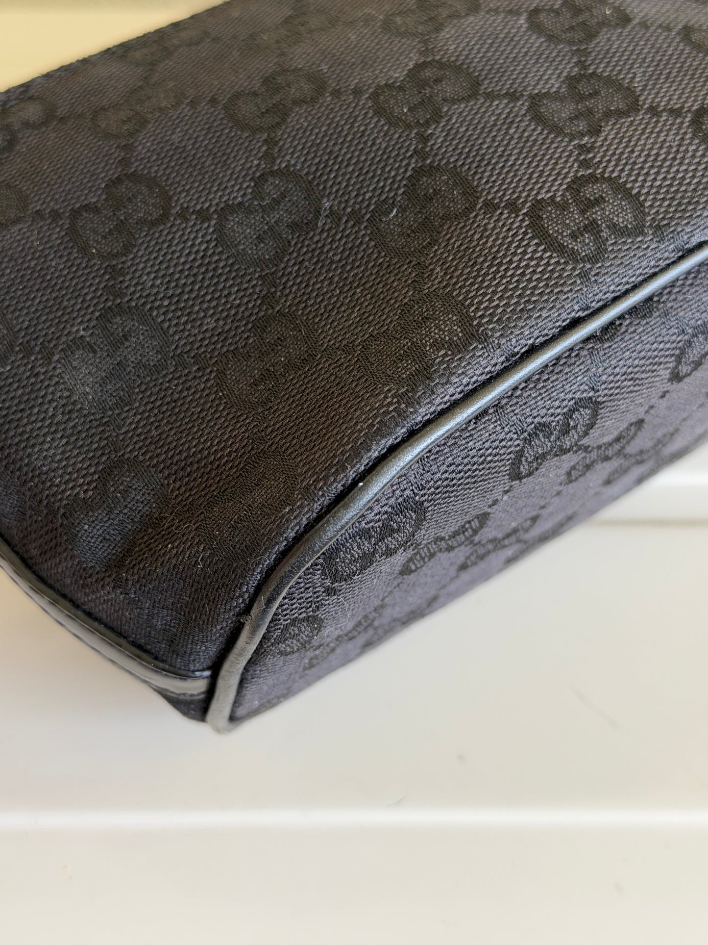 Gucci boat bag nera