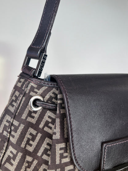 Fendi Mini Baguette Brown