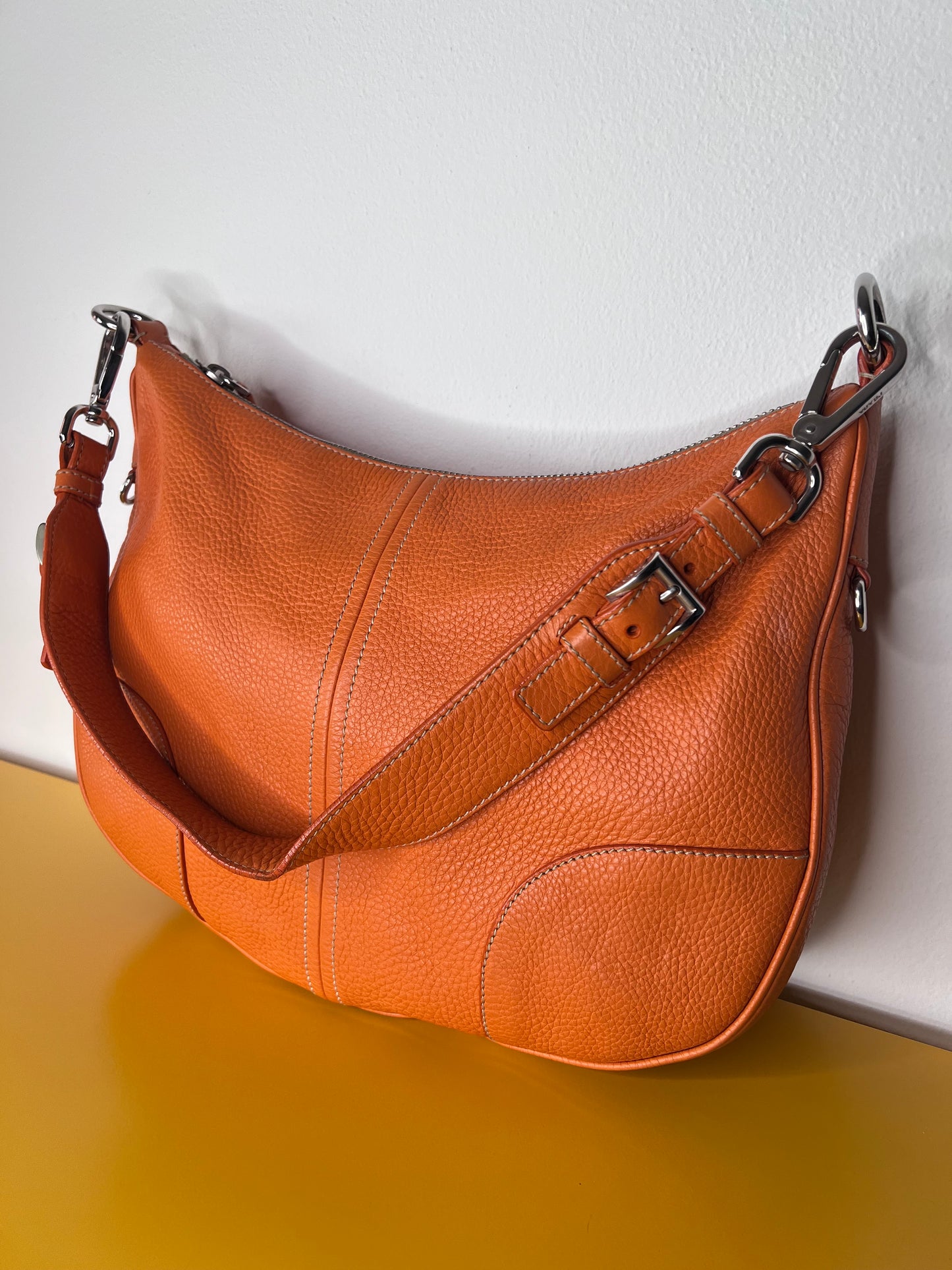 Prada Half Moon Orange