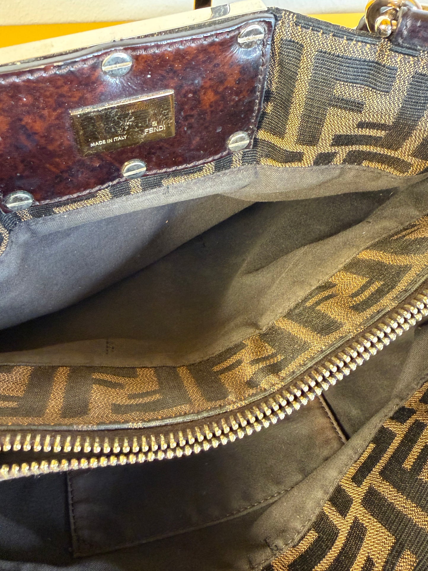 Fendi Mia Manico Intrecciato