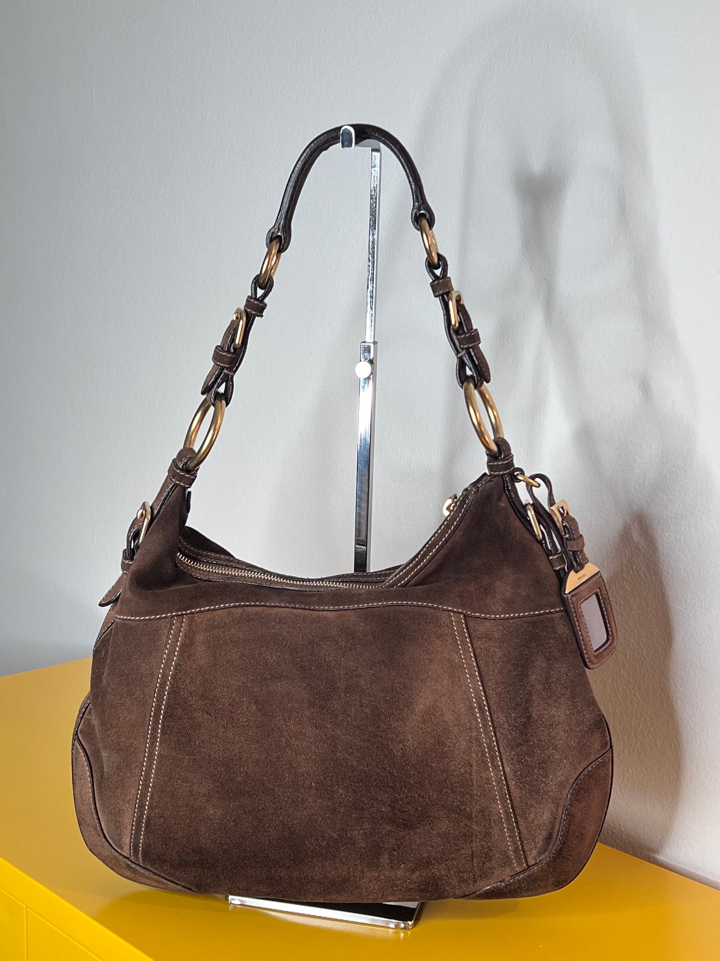 Prada Hobo in suede