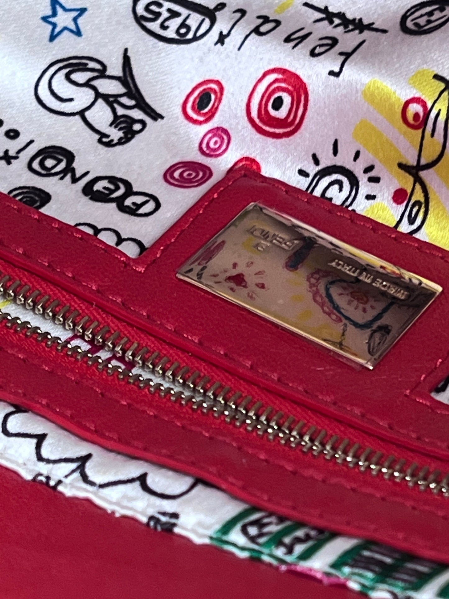 Fendi Baguette rossa