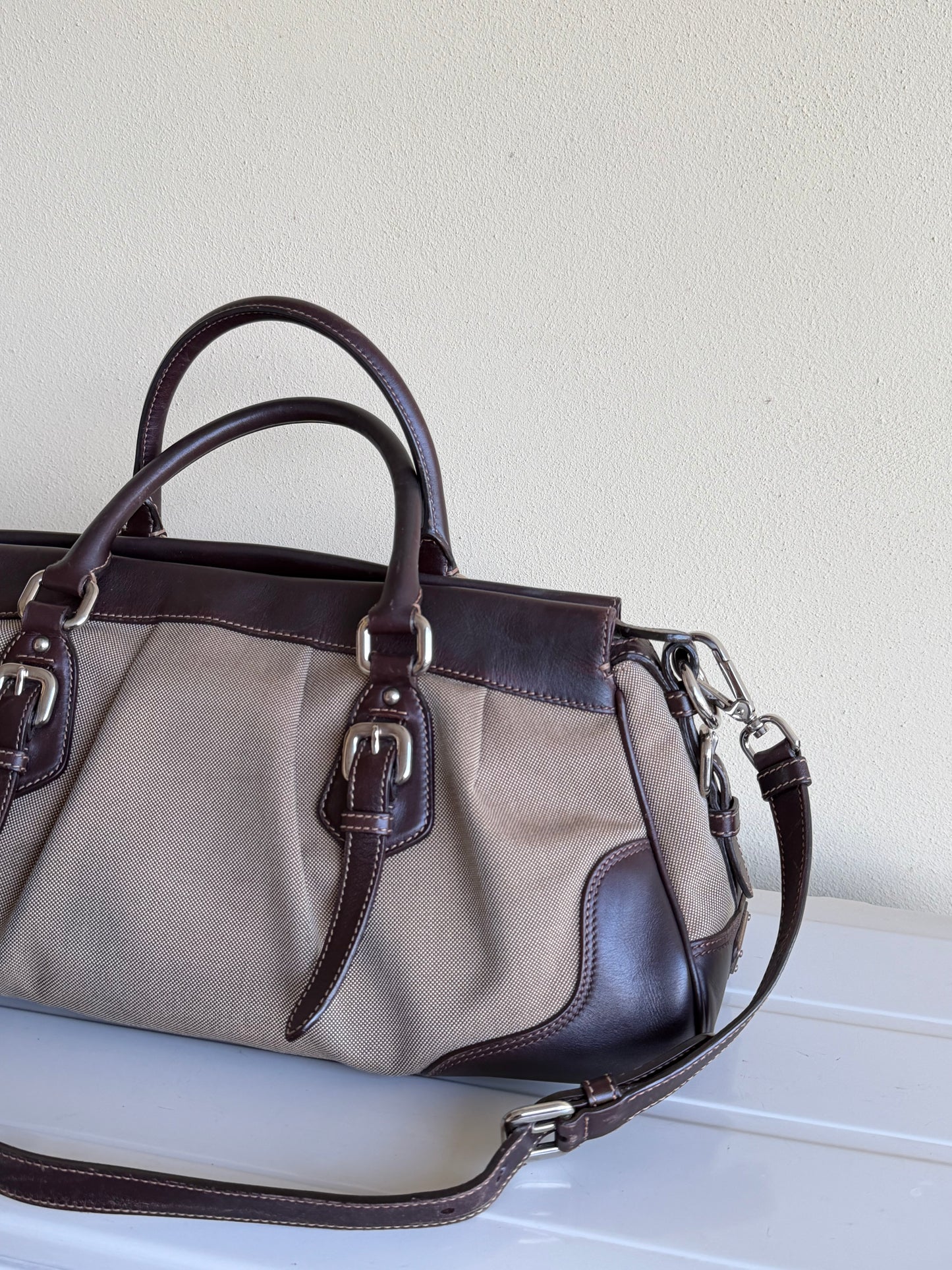 Prada Mini Tote Tessuto Corda
