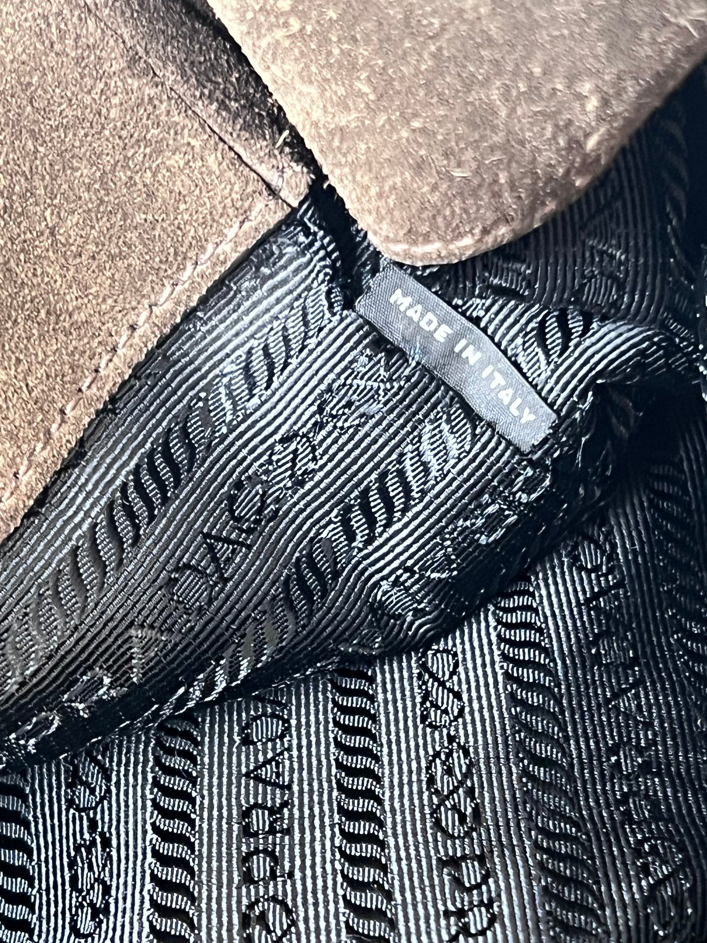 Prada Suede tote