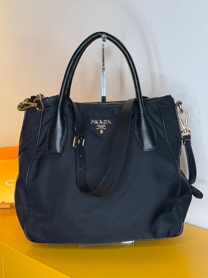 Prada Tote nylon e pelle