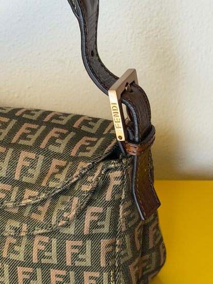 Fendi Baguette Double Flap