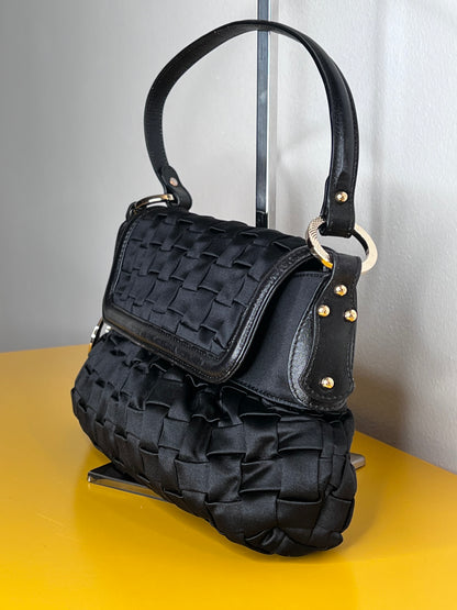 Fendi Chef raso/pelle nera