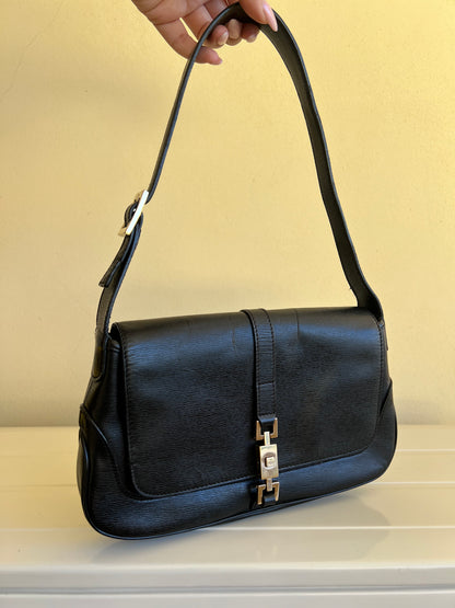 Gucci Mini Jackie pelle nera