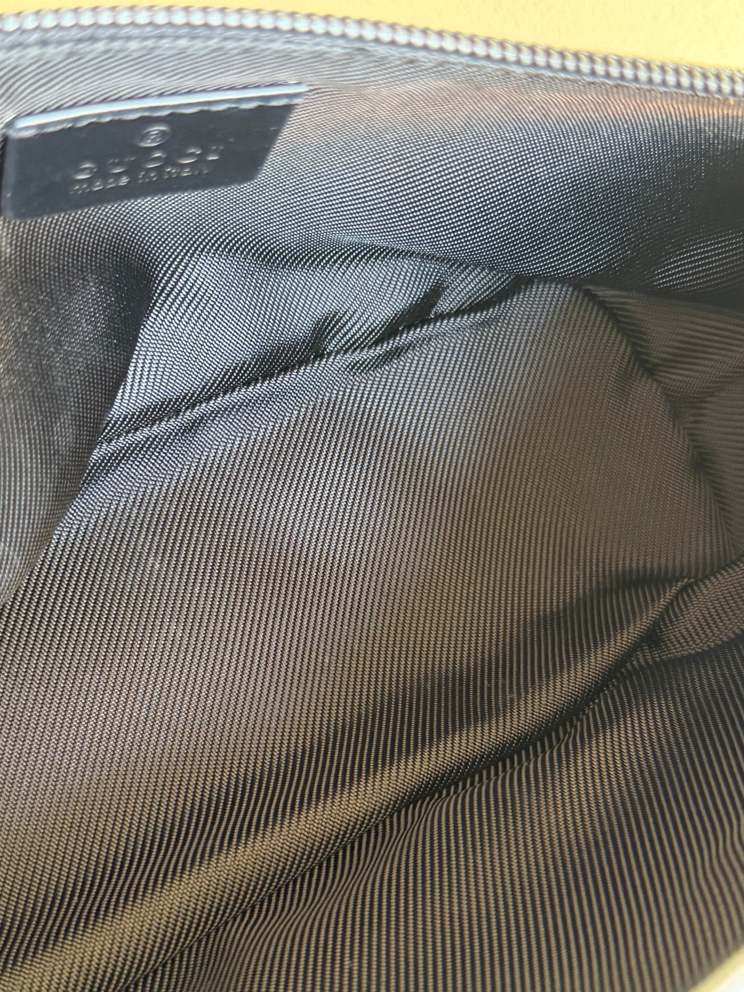 Gucci boat bag grey/black