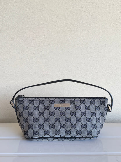 Gucci boat bag grey/black