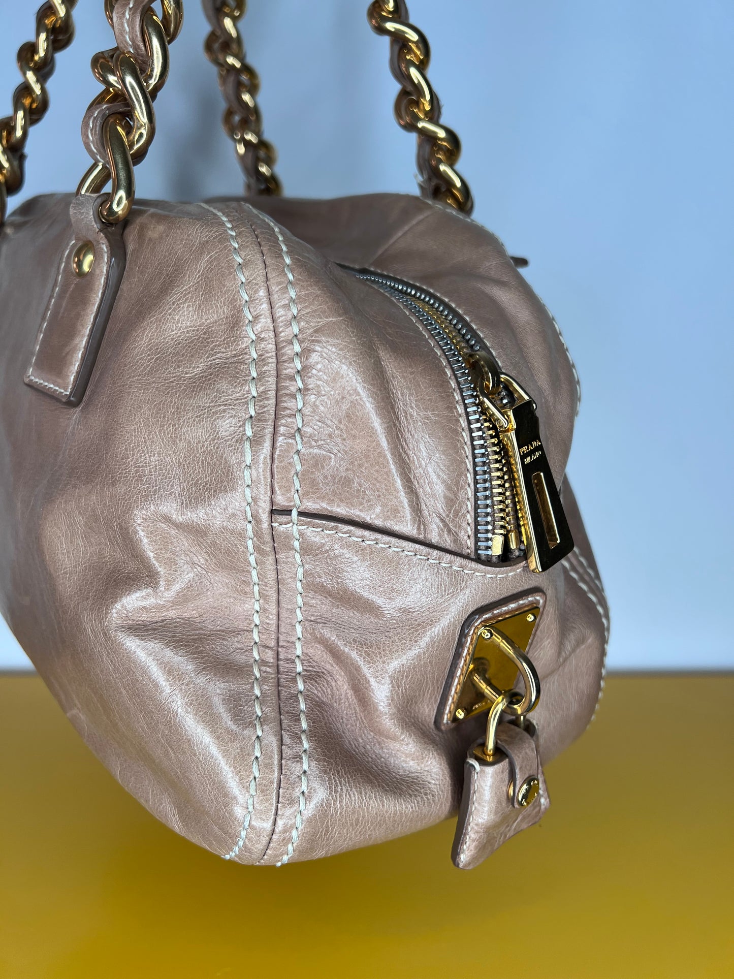 Prada Bauletto Shine