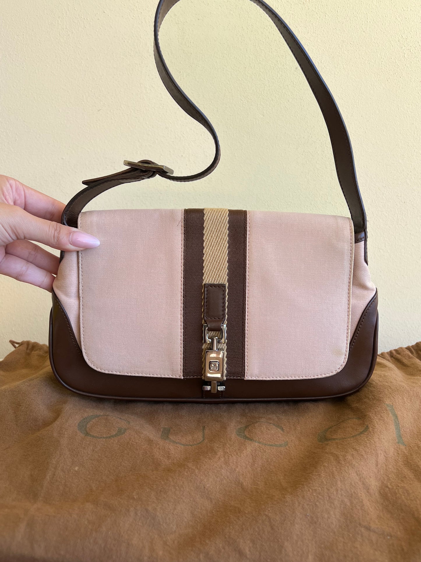 Gucci Jackie mini marrone