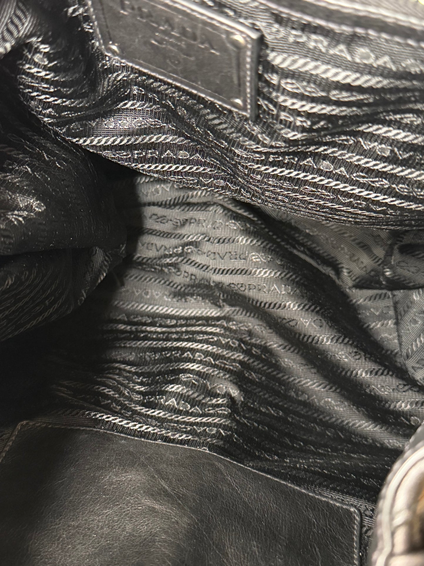 Prada soft leather