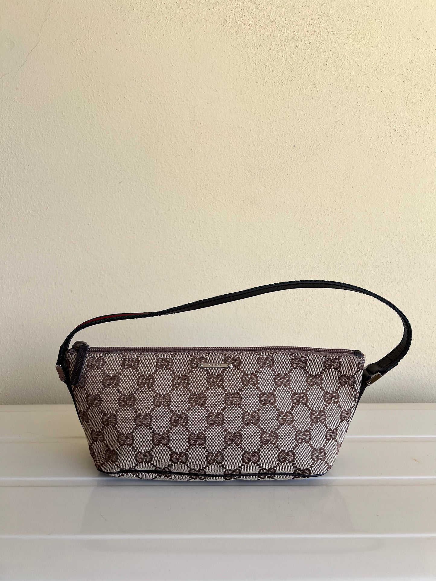 Gucci boat bag classic monogram