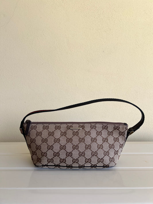 Gucci boat bag classic monogram