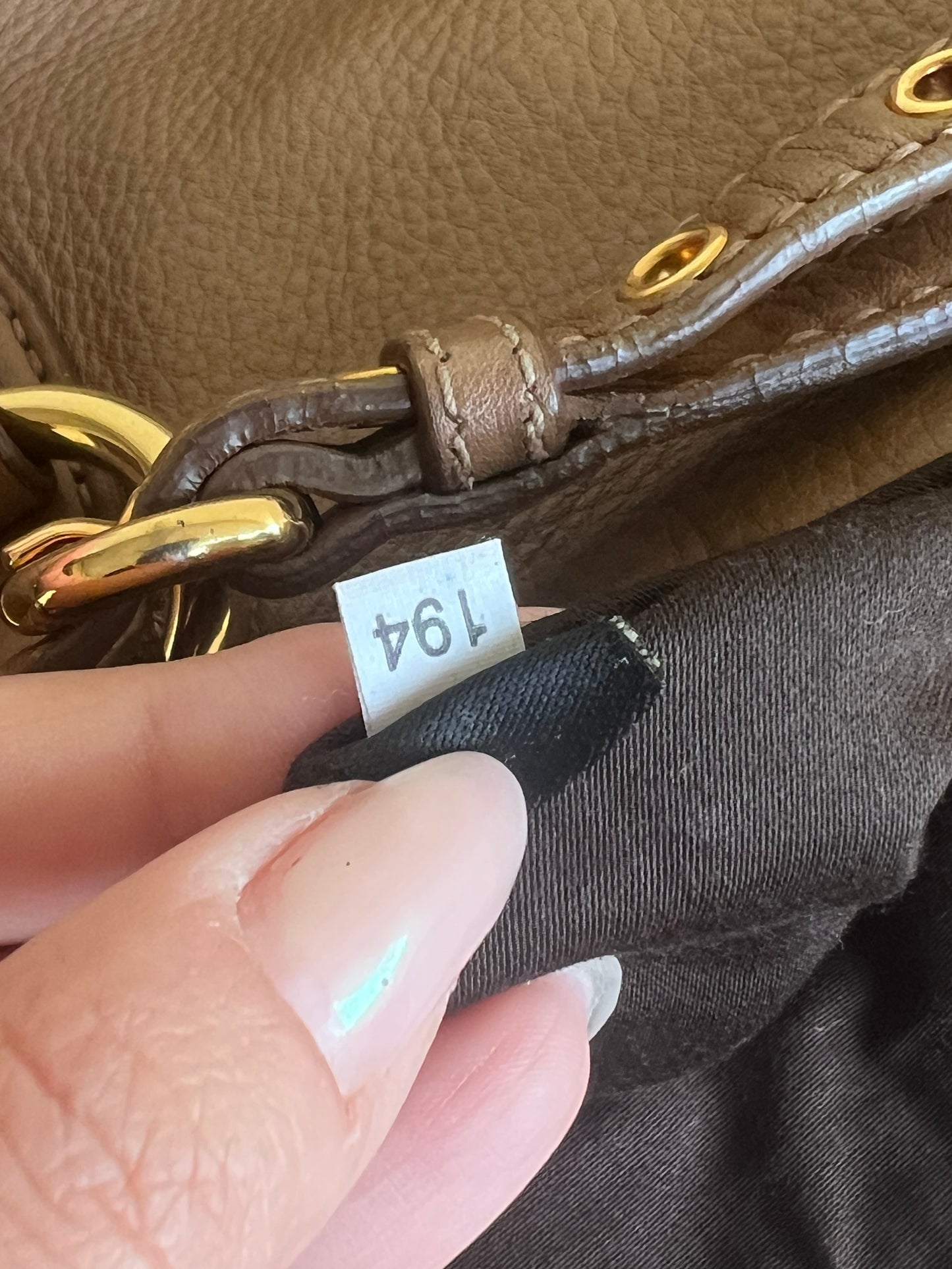 Miu Miu caramel