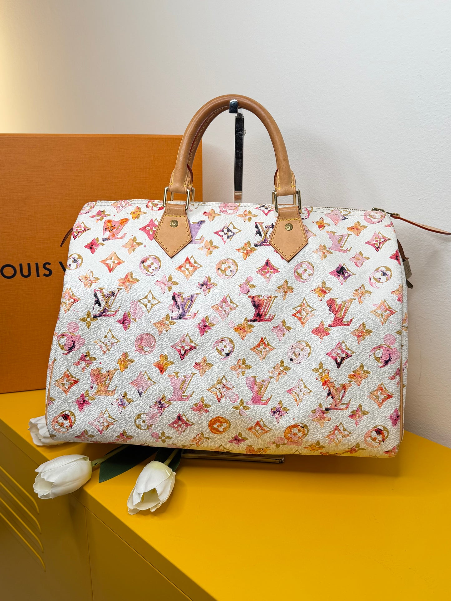 Louis Vuitton Speedy 35 Aquarelle
