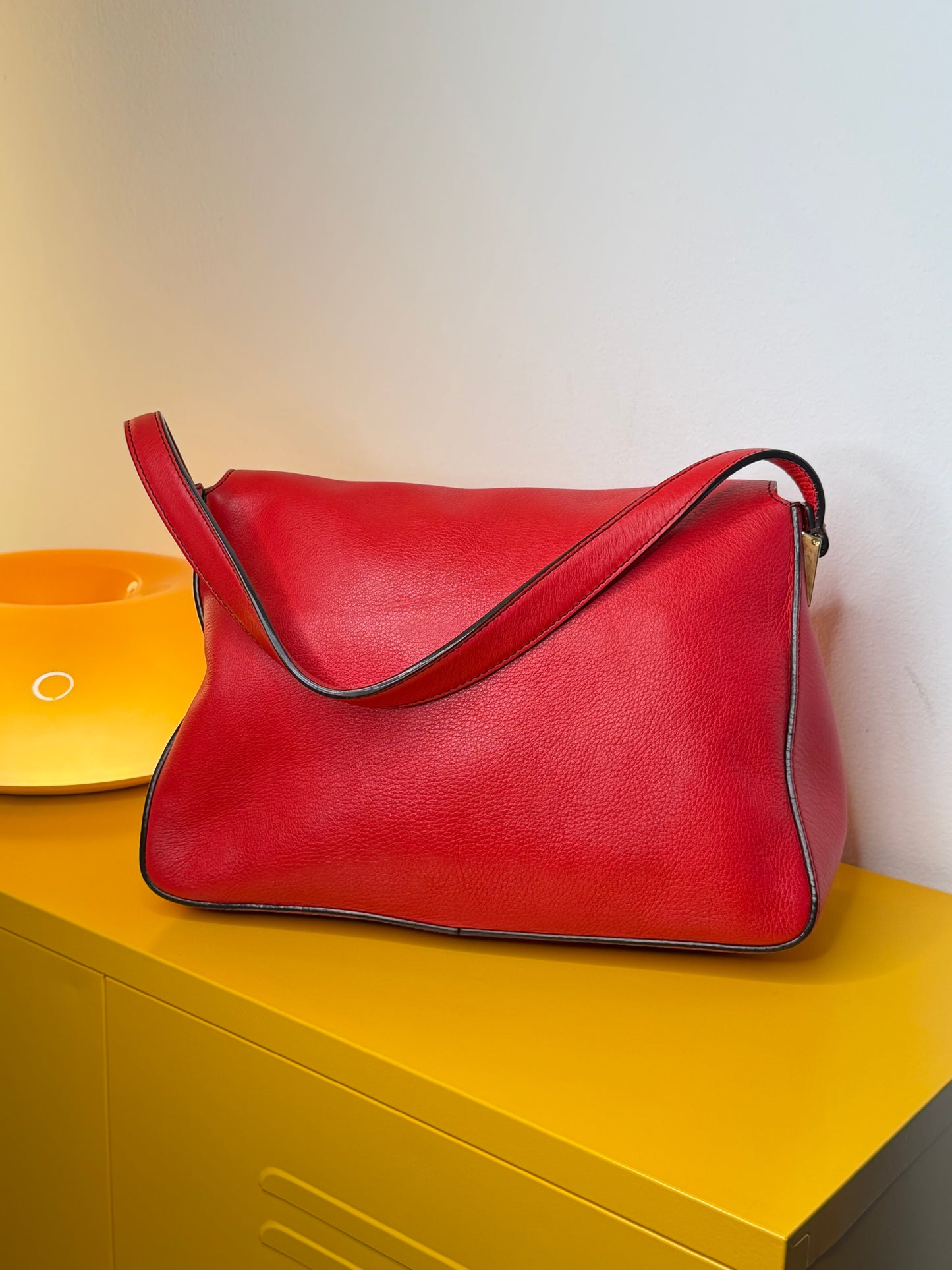 Fendi Mama Baguette rossa
