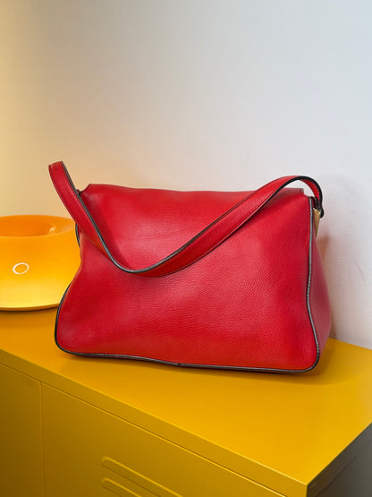 Fendi Mama Baguette rossa