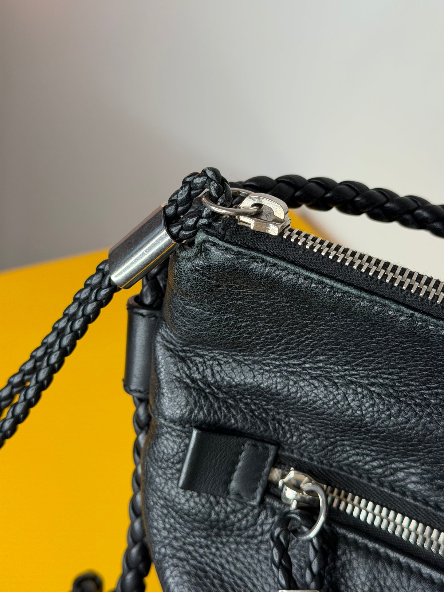 Gucci tracolla interlocking nera