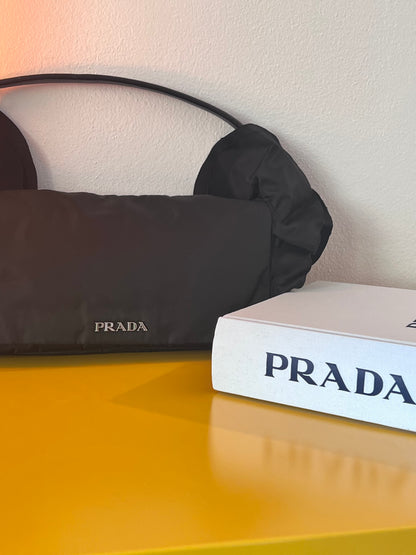 Borsa Prada tessuto volant