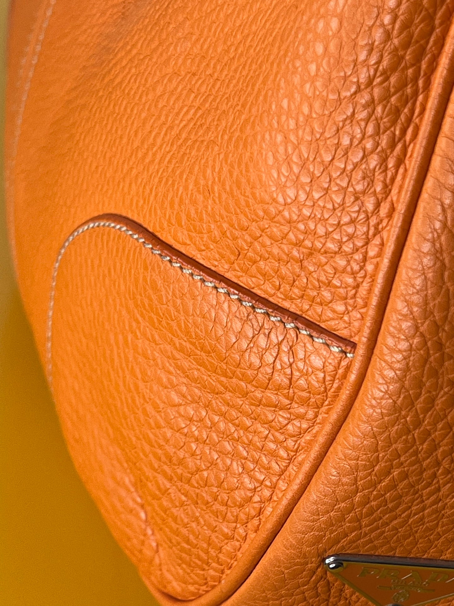 Prada Half Moon Orange