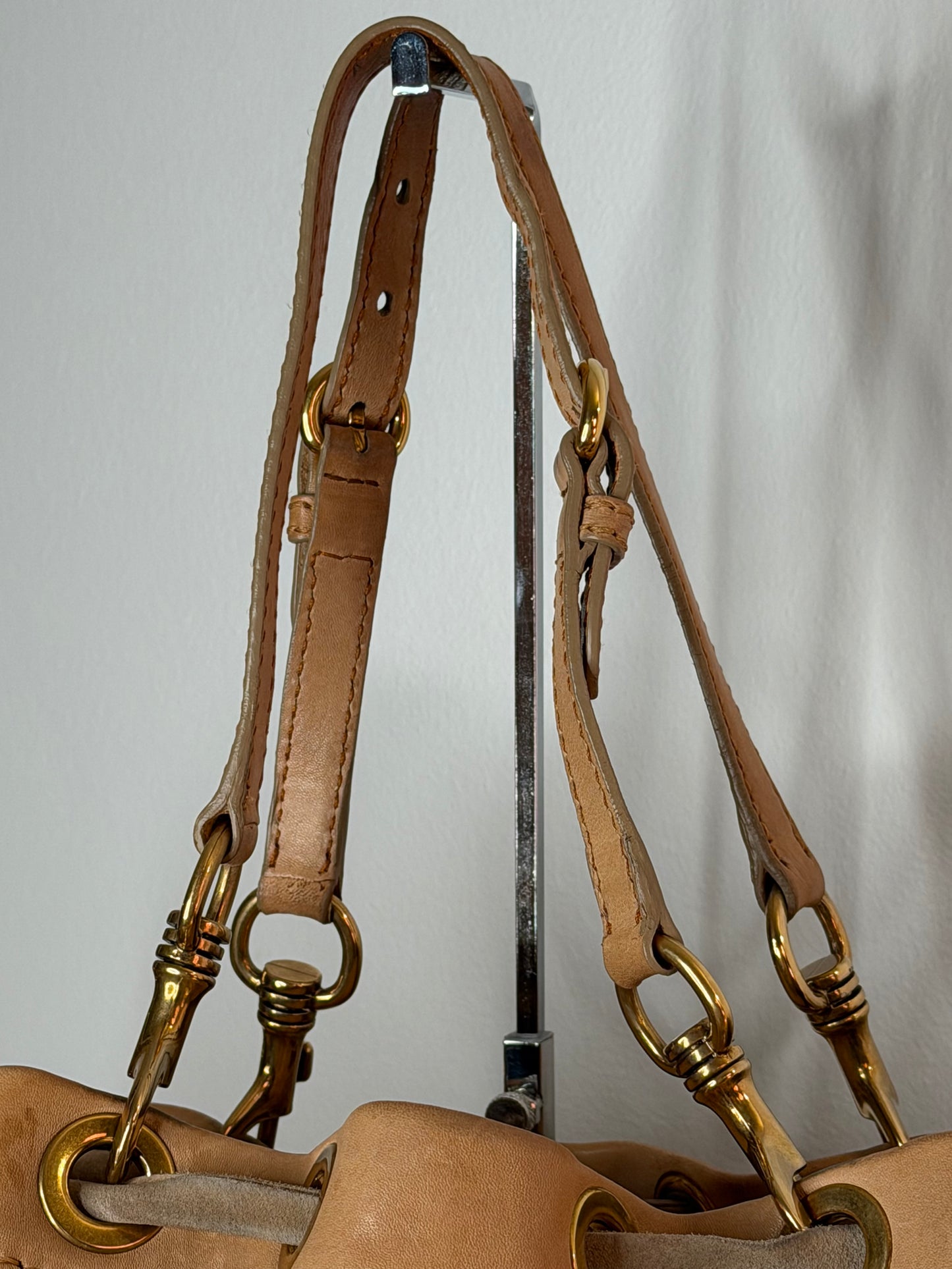 Miu Miu tote suede