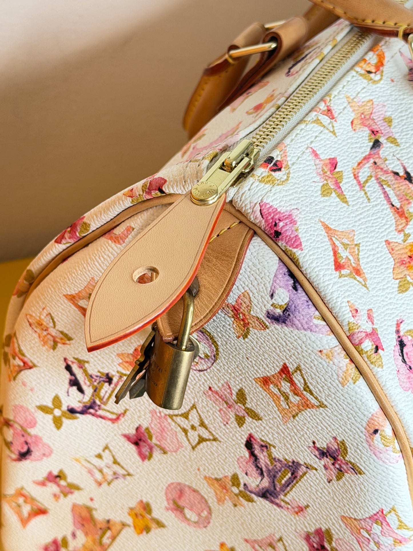Louis Vuitton Speedy 35 Aquarelle