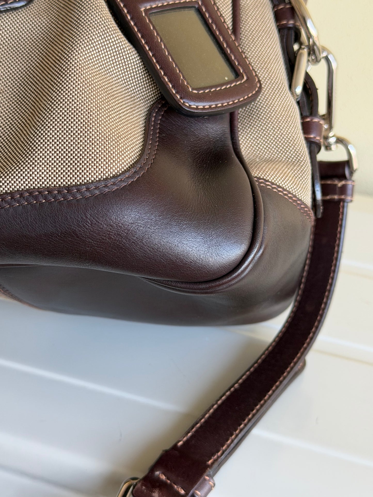 Prada Mini Tote Tessuto Corda