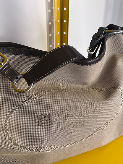 Prada logo Jaquard