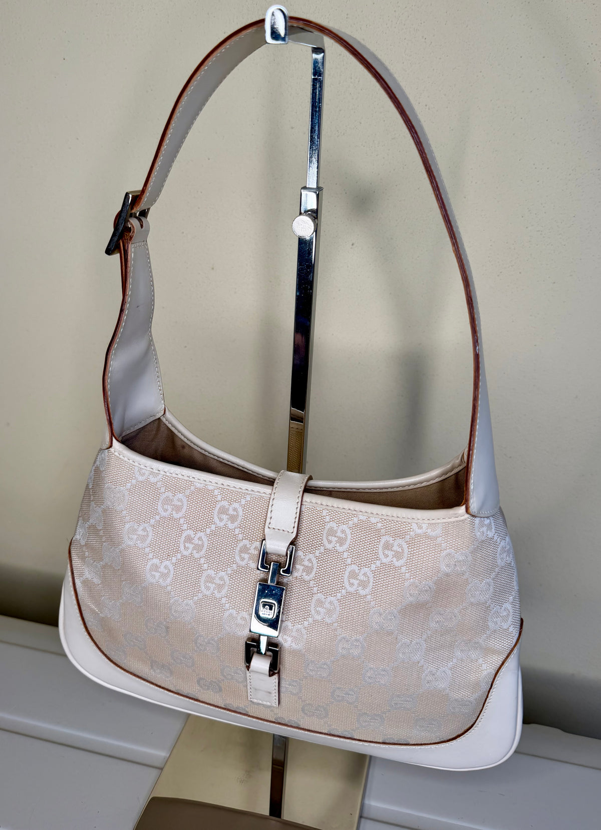 Gucci Jackie Bianco Avorio Small