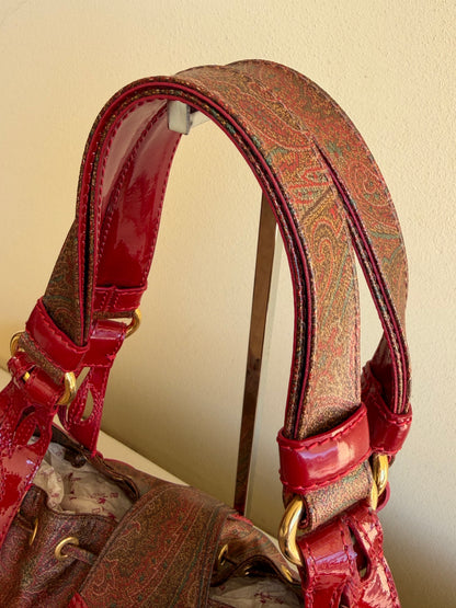 Etro Paisley vernice rossa
