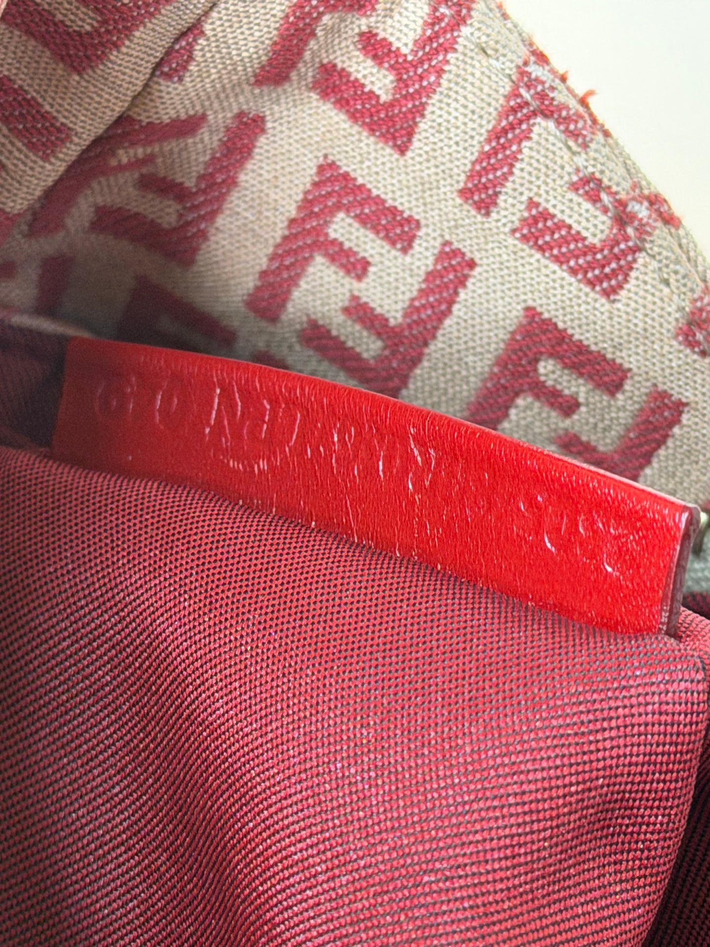 Fendi Hobo Zucchino rossa