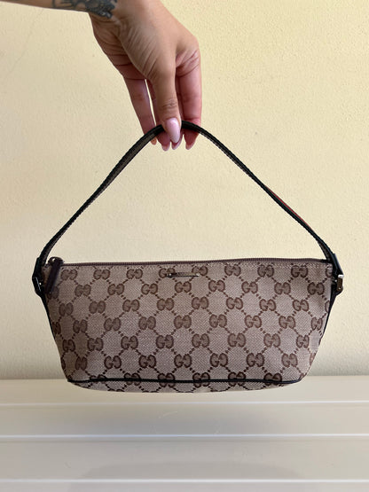 Gucci boat bag classic monogram