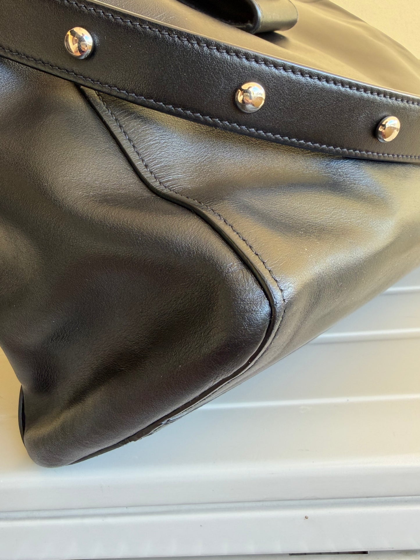 Prada soft calf nera