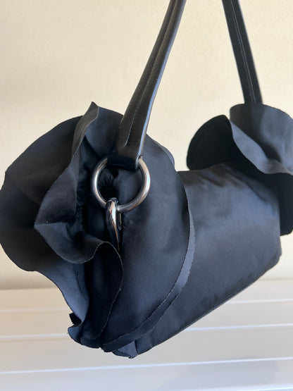 Borsa Prada tessuto volant